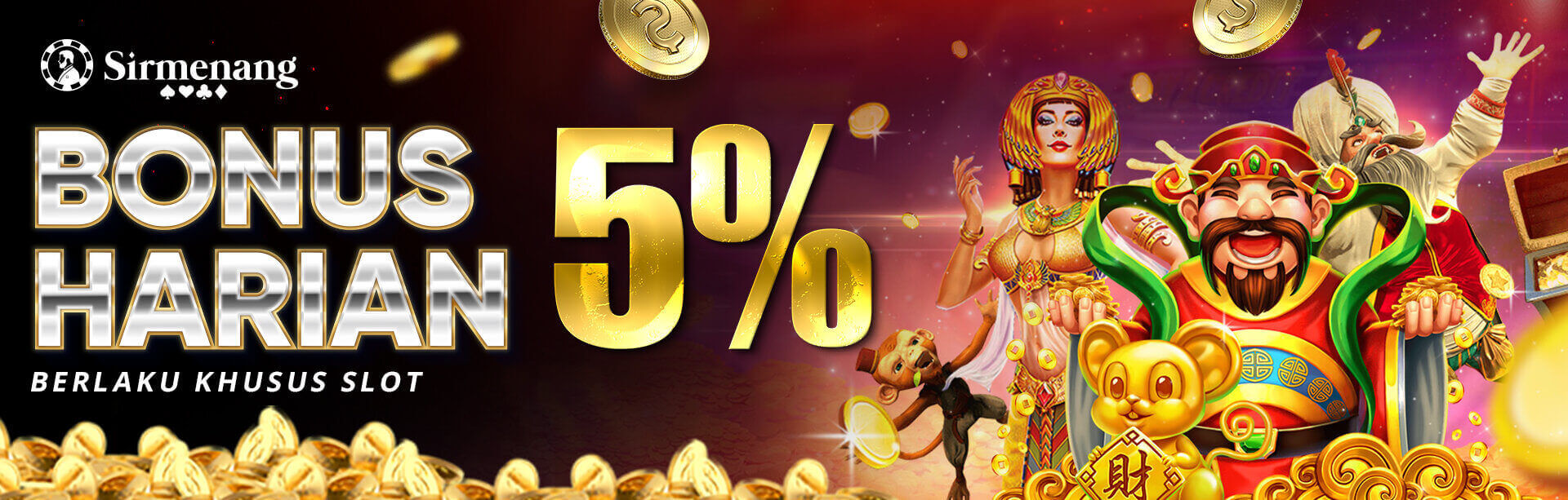 BONUS HARIAN 5%