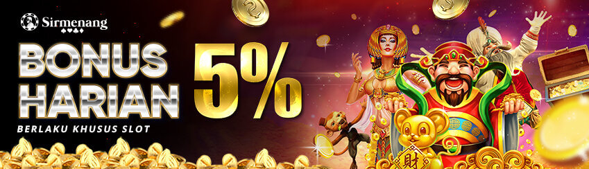 BONUS HARIAN 5%
